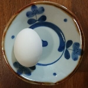 一番簡単ゆで卵